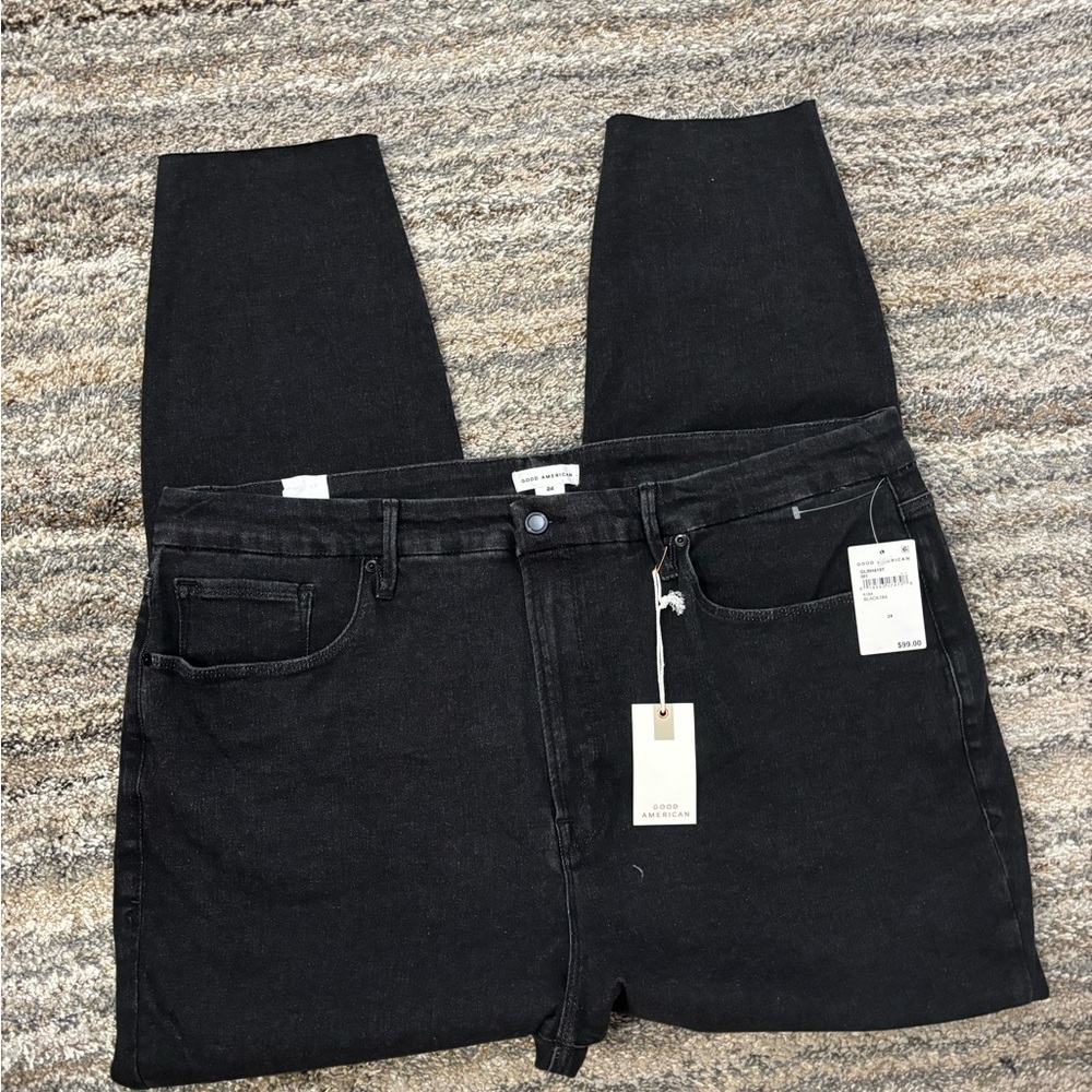 Good American Good Legs Skinny Jeans Sz 24 NWT | Good American Skinny Jeans NEW* - Picture 3 of 14